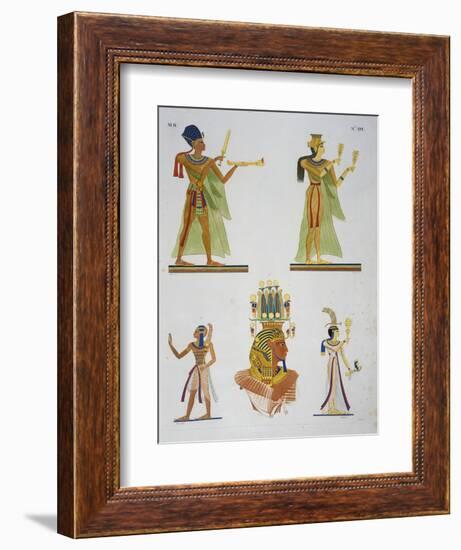 Ramses II-Ippolito Rosellini-Framed Giclee Print