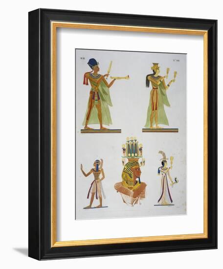 Ramses II-Ippolito Rosellini-Framed Giclee Print