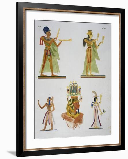 Ramses II-Ippolito Rosellini-Framed Giclee Print