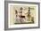 Ramses III Returning with His Prisoners-J. Gardner Wilkinson-Framed Art Print