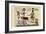 Ramses III Returning with His Prisoners-J. Gardner Wilkinson-Framed Art Print