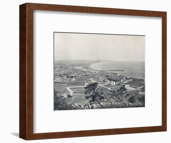 'Ramsey - From the Albert Tower', 1895-Unknown-Framed Photographic Print
