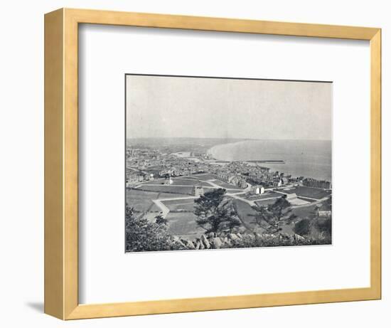 'Ramsey - From the Albert Tower', 1895-Unknown-Framed Photographic Print