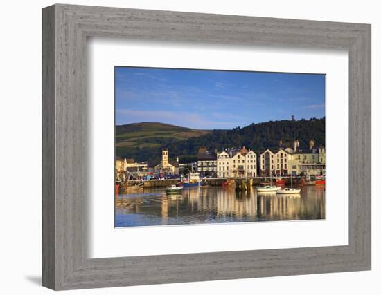 Ramsey Harbour, Ramsey, Isle of Man, Europe-Neil Farrin-Framed Photographic Print