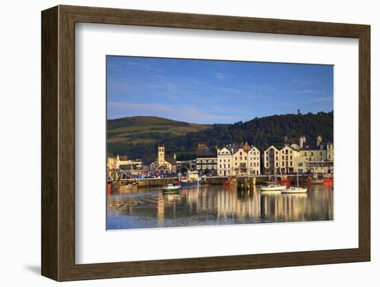 Ramsey Harbour, Ramsey, Isle of Man, Europe-Neil Farrin-Framed Photographic Print