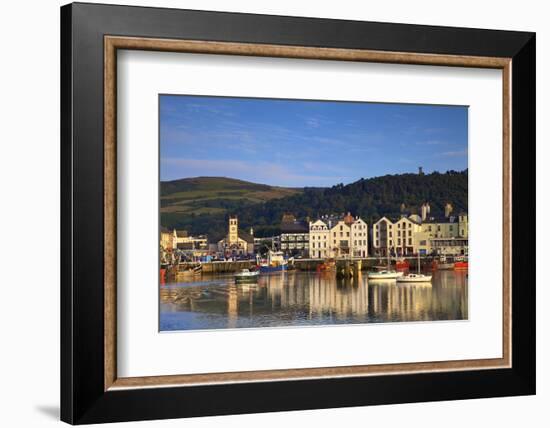 Ramsey Harbour, Ramsey, Isle of Man, Europe-Neil Farrin-Framed Photographic Print