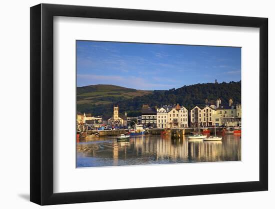 Ramsey Harbour, Ramsey, Isle of Man, Europe-Neil Farrin-Framed Photographic Print