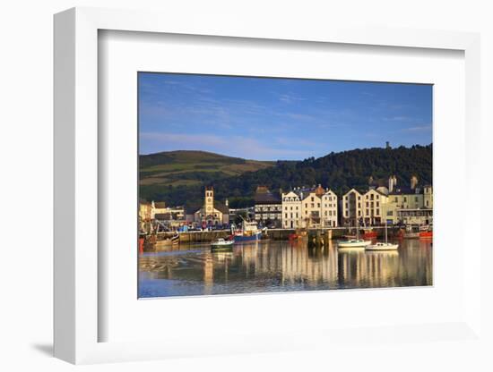 Ramsey Harbour, Ramsey, Isle of Man, Europe-Neil Farrin-Framed Photographic Print