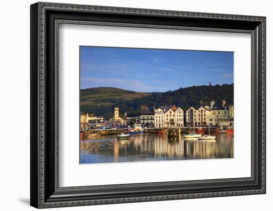 Ramsey Harbour, Ramsey, Isle of Man, Europe-Neil Farrin-Framed Photographic Print