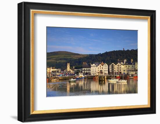 Ramsey Harbour, Ramsey, Isle of Man, Europe-Neil Farrin-Framed Photographic Print