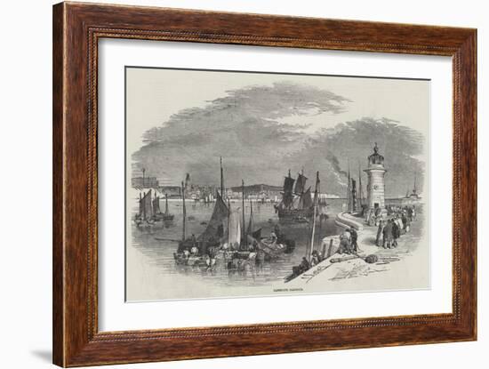 Ramsgate Harbour-Myles Birket Foster-Framed Giclee Print