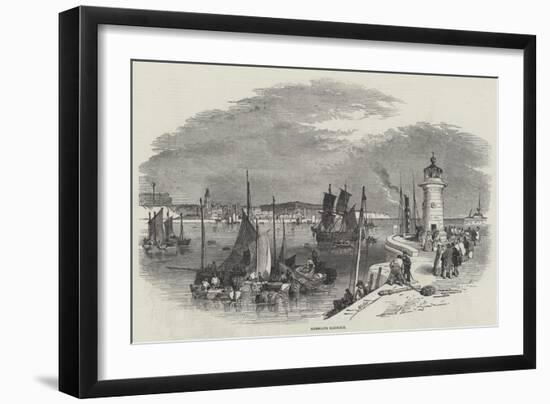 Ramsgate Harbour-Myles Birket Foster-Framed Giclee Print