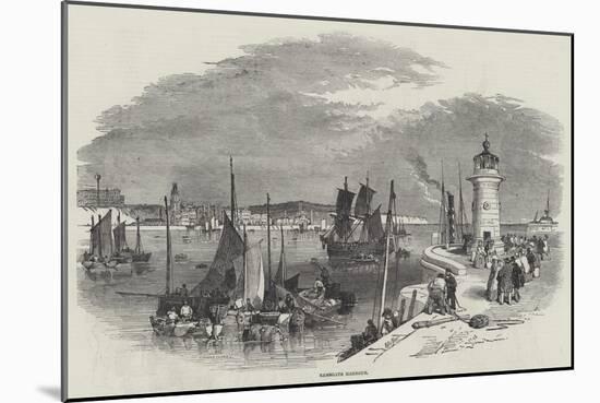 Ramsgate Harbour-Myles Birket Foster-Mounted Giclee Print
