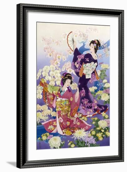 Ran Kiku-Haruyo Morita-Framed Art Print