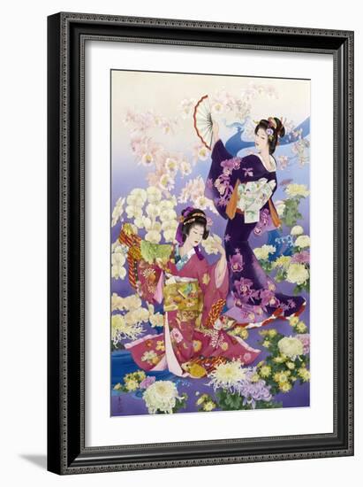 Ran Kiku-Haruyo Morita-Framed Art Print