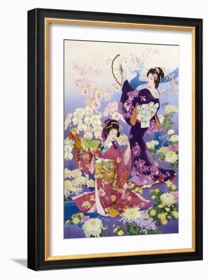 Ran Kiku-Haruyo Morita-Framed Art Print