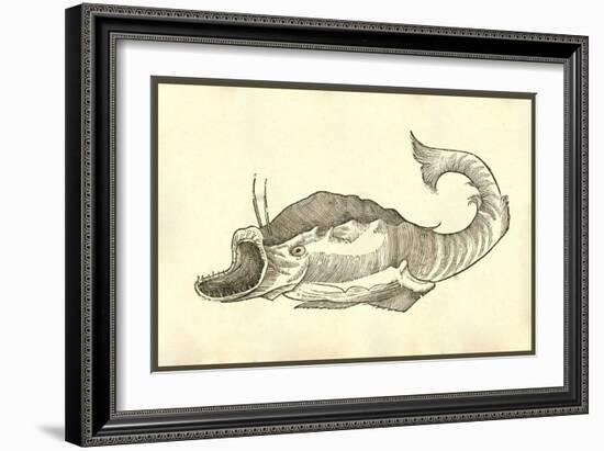 Rana Piscatrix Georgij Fabricij-Ulisse Aldrovandi-Framed Art Print