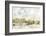 Ranch in Plateau, Scenery of Spring-Kenji Fujimura-Framed Art Print