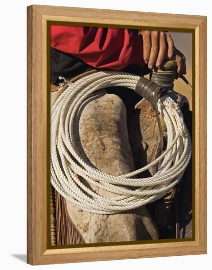 Ranch Living at The Ponderosa Ranch, Seneca, Oregon, USA-Joe Restuccia III-Framed Premier Image Canvas