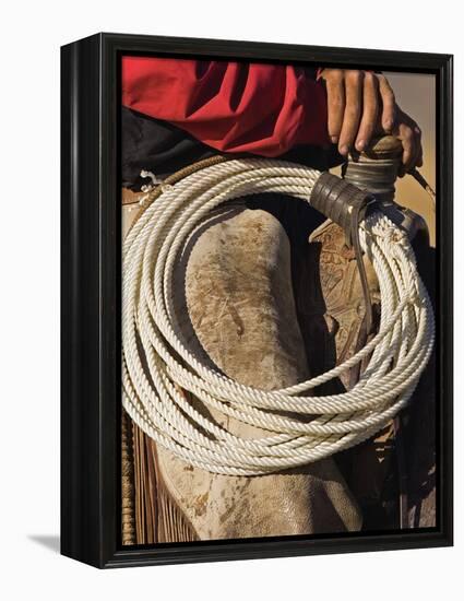 Ranch Living at The Ponderosa Ranch, Seneca, Oregon, USA-Joe Restuccia III-Framed Premier Image Canvas