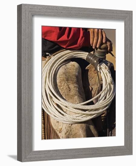 Ranch Living at The Ponderosa Ranch, Seneca, Oregon, USA-Joe Restuccia III-Framed Photographic Print