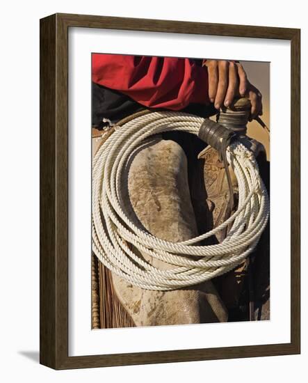 Ranch Living at The Ponderosa Ranch, Seneca, Oregon, USA-Joe Restuccia III-Framed Photographic Print