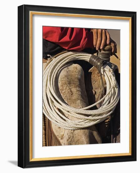 Ranch Living at The Ponderosa Ranch, Seneca, Oregon, USA-Joe Restuccia III-Framed Photographic Print