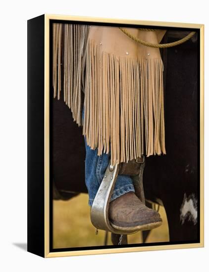 Ranch Living at The Ponderosa Ranch, Seneca, Oregon, USA-Joe Restuccia III-Framed Premier Image Canvas