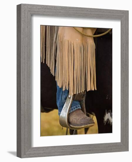 Ranch Living at The Ponderosa Ranch, Seneca, Oregon, USA-Joe Restuccia III-Framed Photographic Print