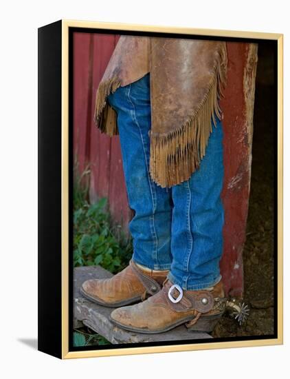 Ranch Living at The Ponderosa Ranch, Seneca, Oregon, USA-Joe Restuccia III-Framed Premier Image Canvas