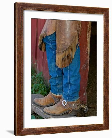 Ranch Living at The Ponderosa Ranch, Seneca, Oregon, USA-Joe Restuccia III-Framed Photographic Print