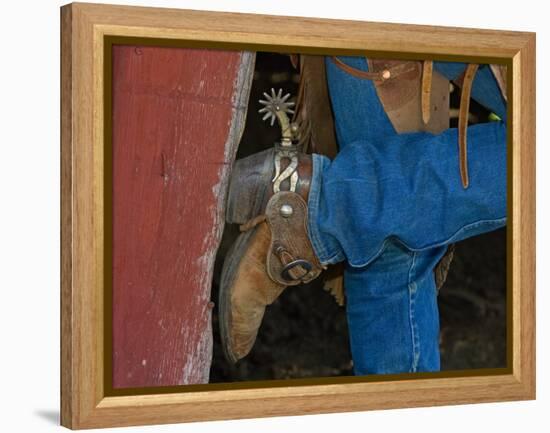 Ranch Living at The Ponderosa Ranch, Seneca, Oregon, USA-Joe Restuccia III-Framed Premier Image Canvas