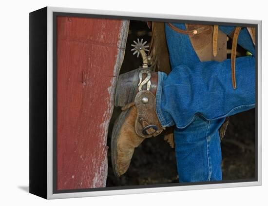 Ranch Living at The Ponderosa Ranch, Seneca, Oregon, USA-Joe Restuccia III-Framed Premier Image Canvas