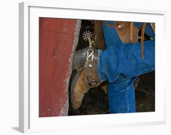 Ranch Living at The Ponderosa Ranch, Seneca, Oregon, USA-Joe Restuccia III-Framed Photographic Print