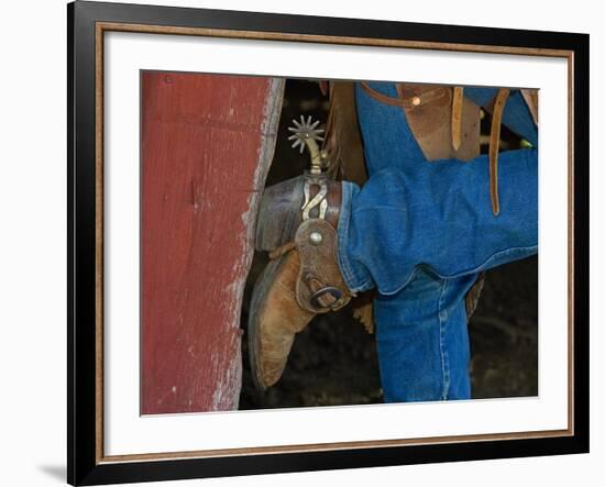 Ranch Living at The Ponderosa Ranch, Seneca, Oregon, USA-Joe Restuccia III-Framed Photographic Print