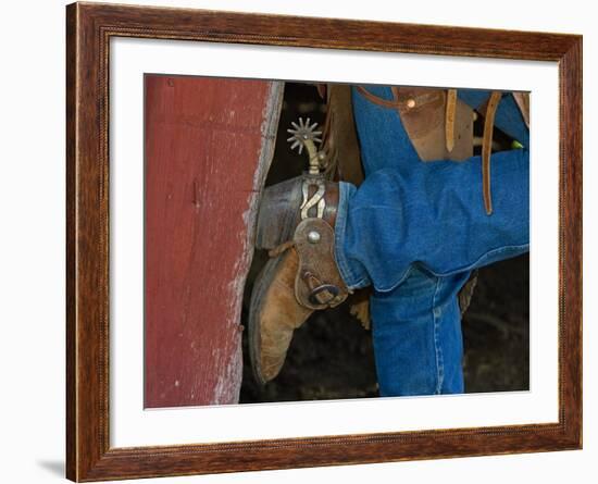 Ranch Living at The Ponderosa Ranch, Seneca, Oregon, USA-Joe Restuccia III-Framed Photographic Print