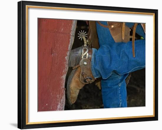 Ranch Living at The Ponderosa Ranch, Seneca, Oregon, USA-Joe Restuccia III-Framed Photographic Print