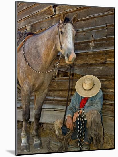Ranch Living at The Ponderosa Ranch, Seneca, Oregon, USA-Joe Restuccia III-Mounted Photographic Print