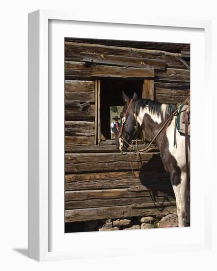 Ranch Living at The Ponderosa Ranch, Seneca, Oregon, USA-Joe Restuccia III-Framed Photographic Print