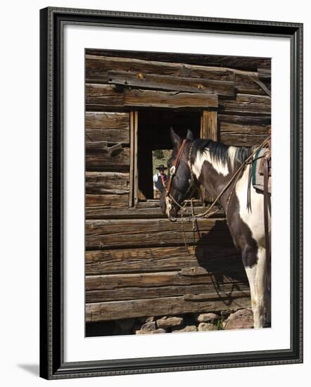 Ranch Living at The Ponderosa Ranch, Seneca, Oregon, USA-Joe Restuccia III-Framed Photographic Print