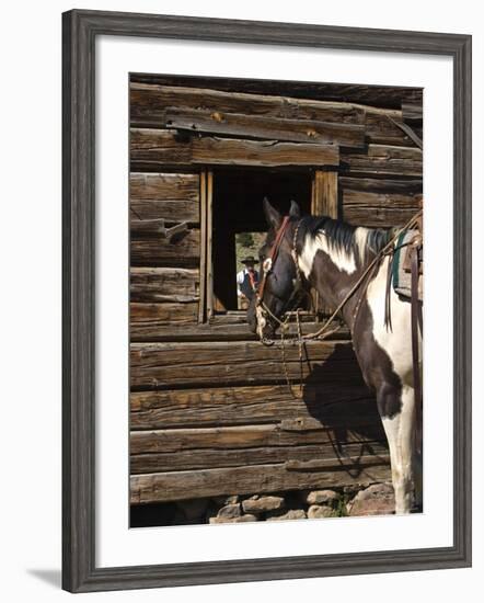 Ranch Living at The Ponderosa Ranch, Seneca, Oregon, USA-Joe Restuccia III-Framed Photographic Print