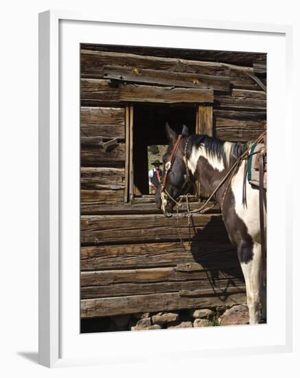 Ranch Living at The Ponderosa Ranch, Seneca, Oregon, USA-Joe Restuccia III-Framed Photographic Print