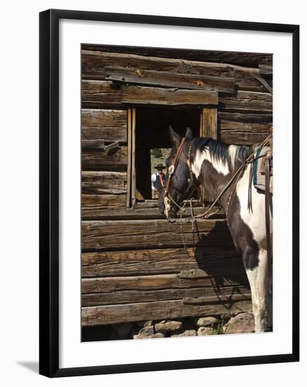 Ranch Living at The Ponderosa Ranch, Seneca, Oregon, USA-Joe Restuccia III-Framed Photographic Print
