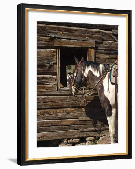 Ranch Living at The Ponderosa Ranch, Seneca, Oregon, USA-Joe Restuccia III-Framed Photographic Print