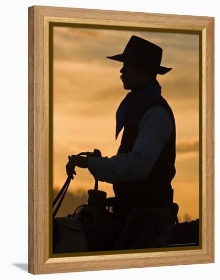 Ranch Living at The Ponderosa Ranch, Seneca, Oregon, USA-Joe Restuccia III-Framed Premier Image Canvas