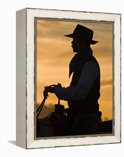 Ranch Living at The Ponderosa Ranch, Seneca, Oregon, USA-Joe Restuccia III-Framed Premier Image Canvas