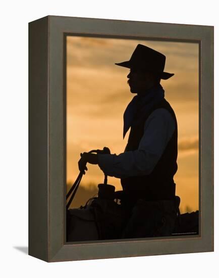 Ranch Living at The Ponderosa Ranch, Seneca, Oregon, USA-Joe Restuccia III-Framed Premier Image Canvas