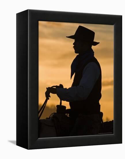 Ranch Living at The Ponderosa Ranch, Seneca, Oregon, USA-Joe Restuccia III-Framed Premier Image Canvas