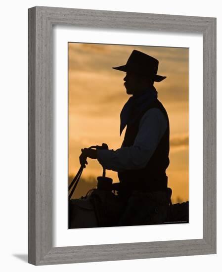 Ranch Living at The Ponderosa Ranch, Seneca, Oregon, USA-Joe Restuccia III-Framed Photographic Print