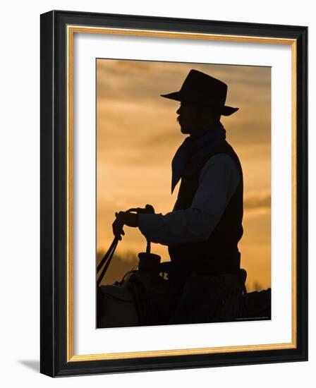 Ranch Living at The Ponderosa Ranch, Seneca, Oregon, USA-Joe Restuccia III-Framed Photographic Print